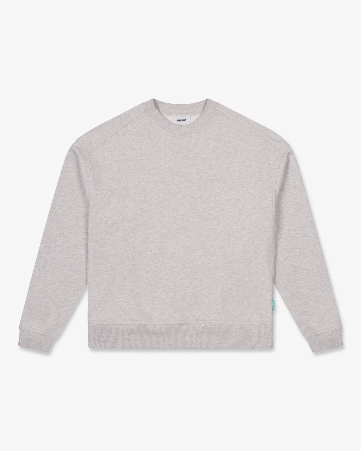 Riverslide Jagged Seam Sweatshirt in grey
