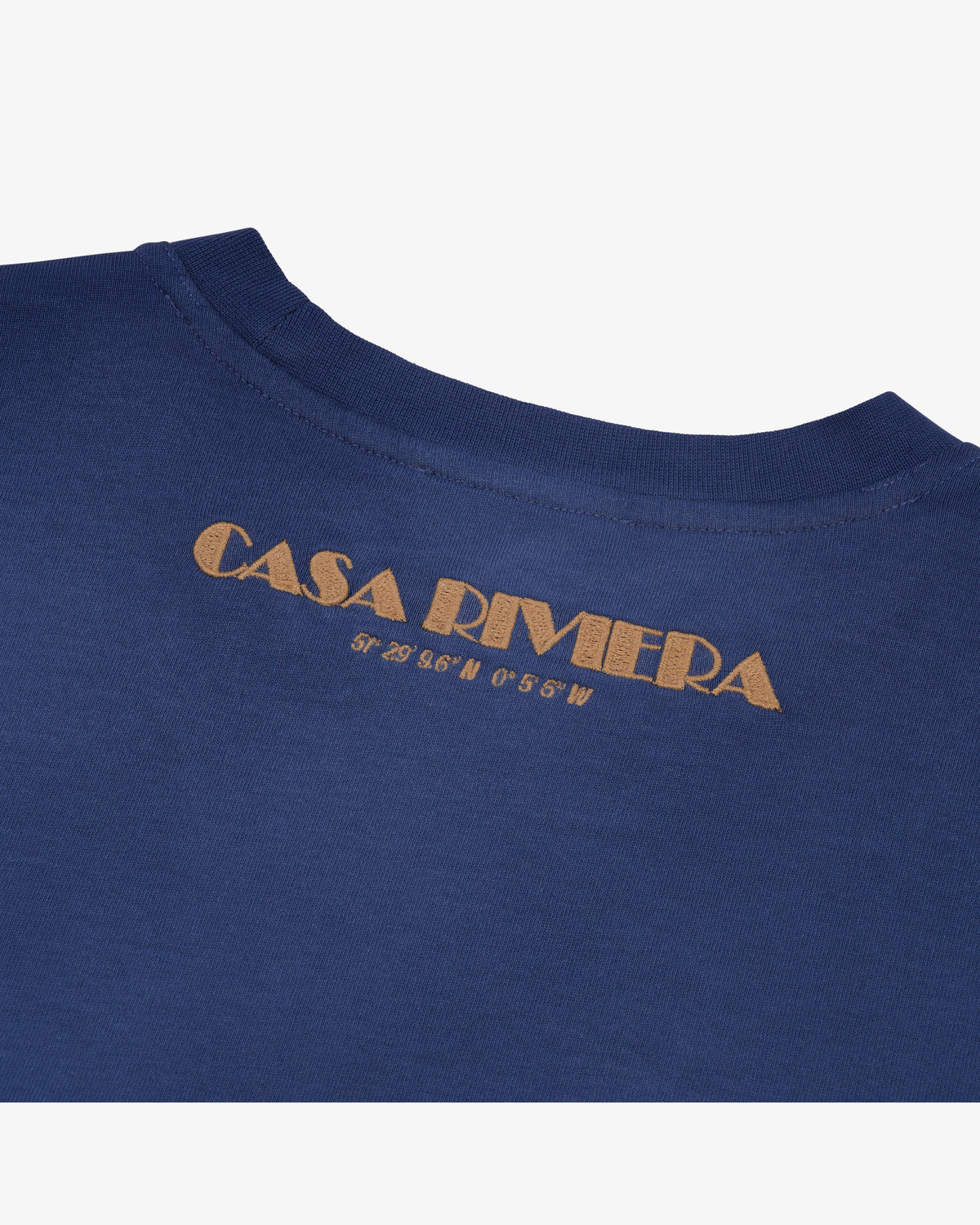 Riverslide Dual Layer T-Shirt in Casa Riviera blue – alternate view 3