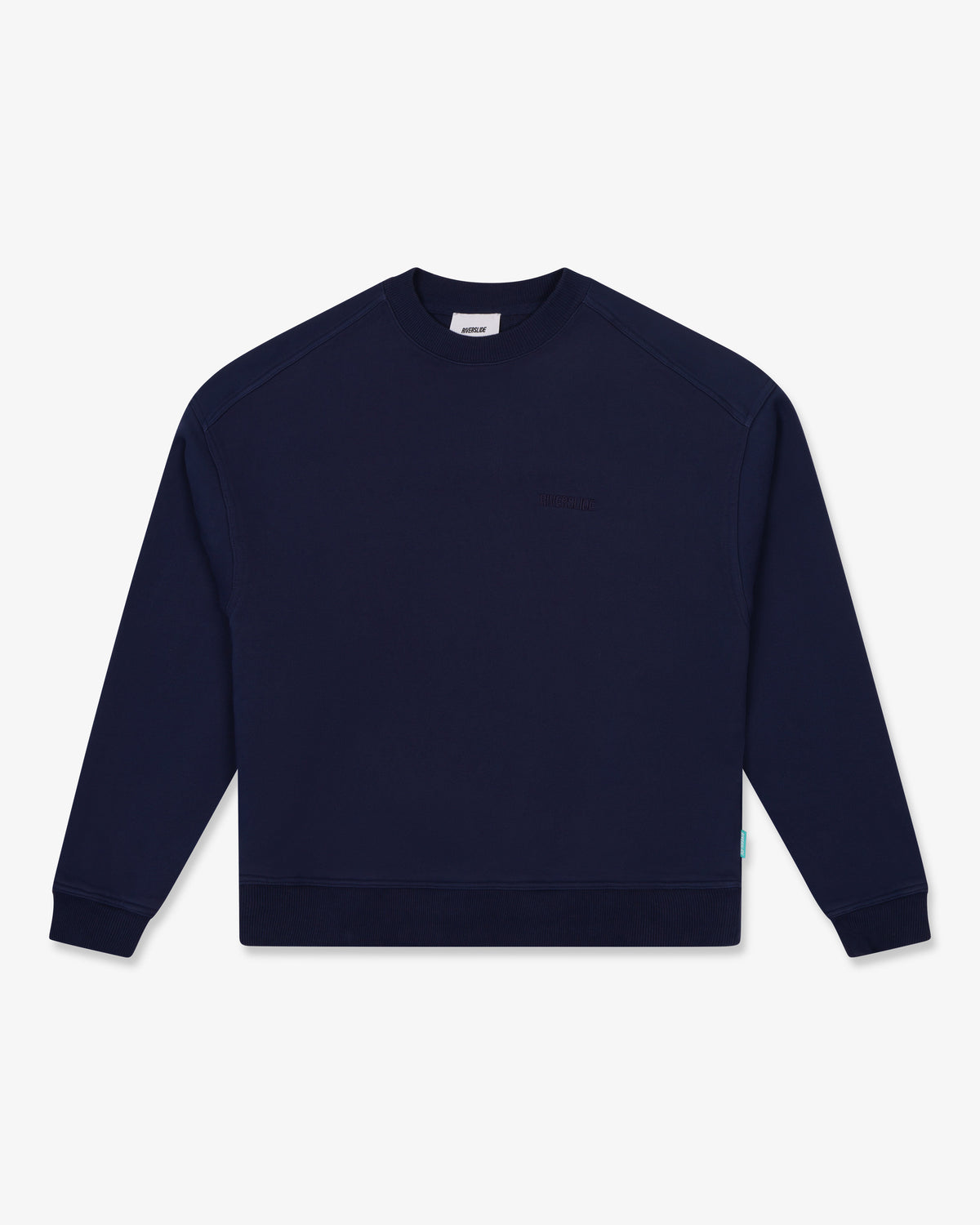 Riverslide Jagged Seam Sweatshirt in navy