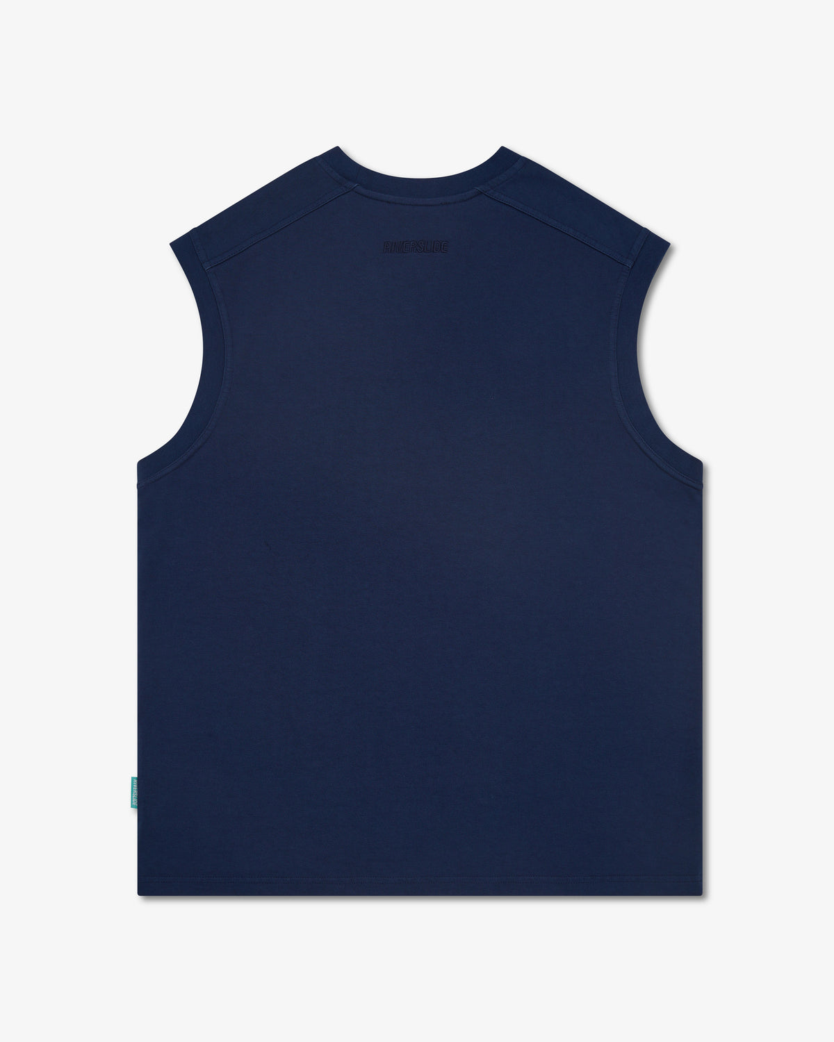 Riverslide Sleeveless T-Shirt in navy – alternate view 3