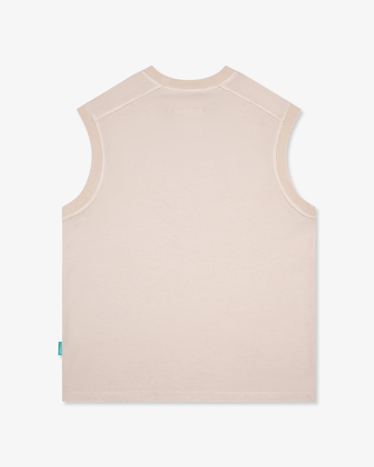 Riverslide Sleeveless T-Shirt in off white – alternate view 3
