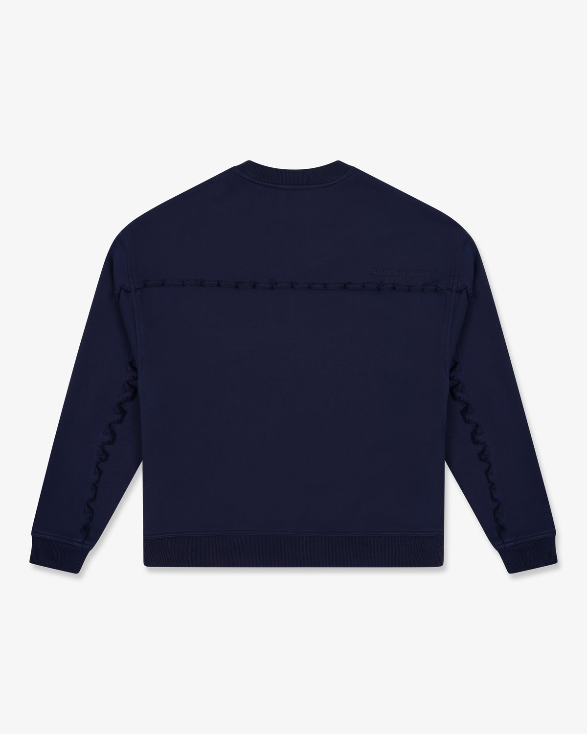 Riverslide Jagged Seam Sweatshirt in navy – alternate view 2