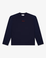 Riverslide Static Logo Long Sleeve T-Shirt in navy