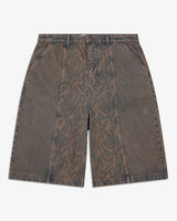 Riverslide Denim Work Short in artifact wash