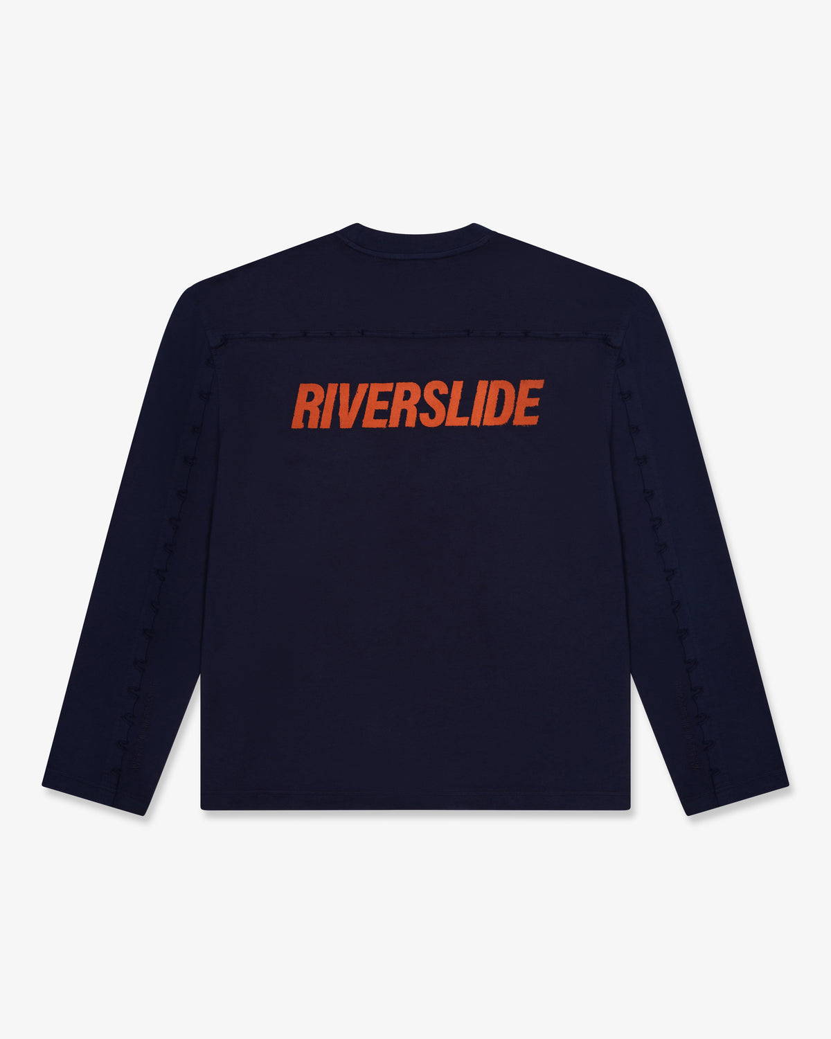 Riverslide Static Logo Long Sleeve T-Shirt in navy – alternate view 2