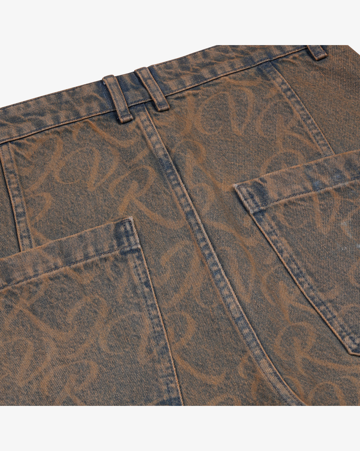 Riverslide Denim Work Short in artifact wash – alternate view 3