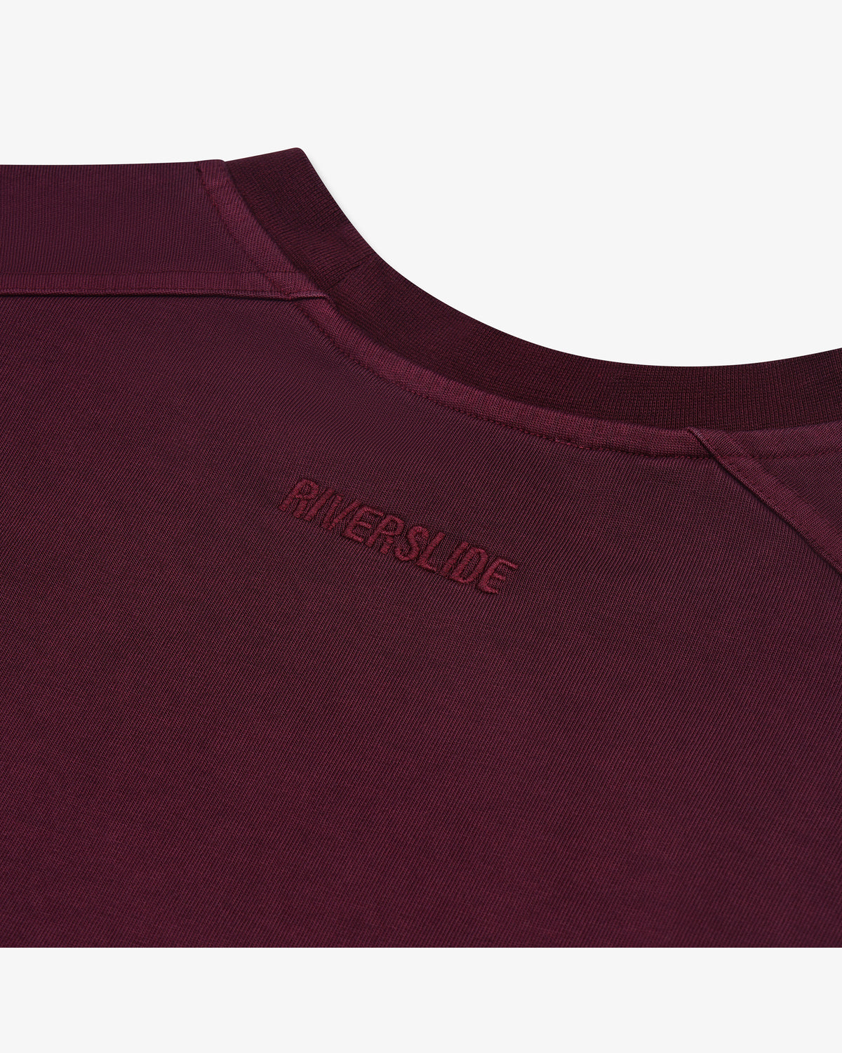 Riverslide Sleeveless T-Shirt in maroon – alternate view 4