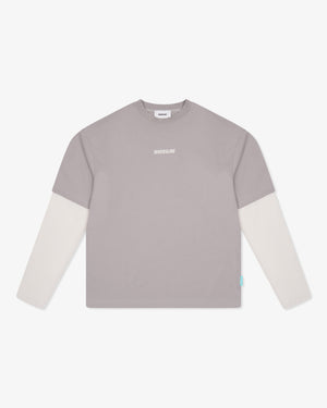 Riverslide Dual Layer T-Shirt in grey