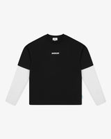 Riverslide Dual Layer T-Shirt in black