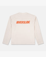 Riverslide Static Logo Long Sleeve T-Shirt in off white – alternate view 2