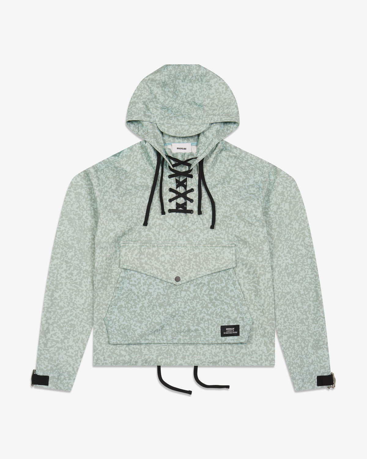 Riverslide Digicamo Smock Jacket in mint