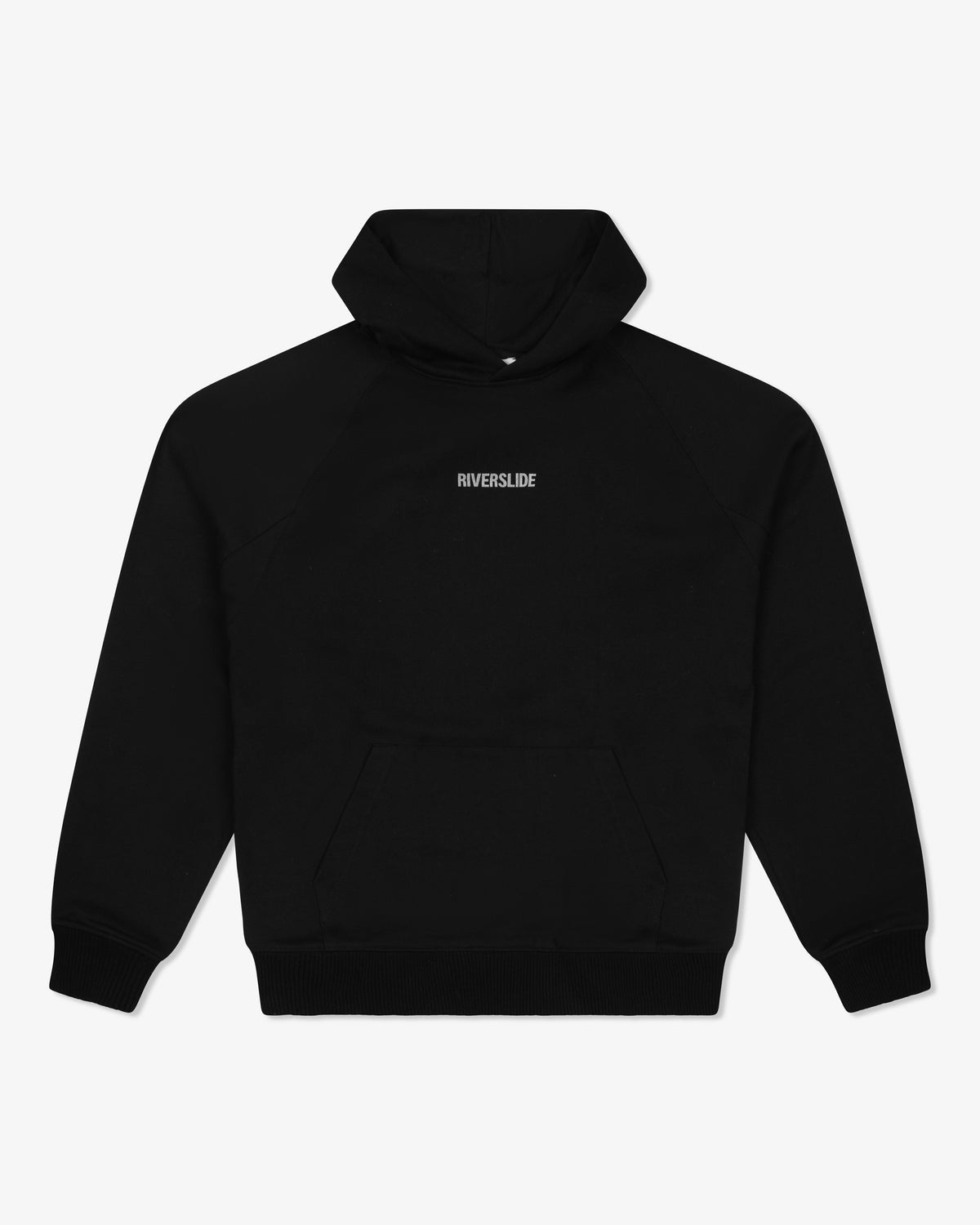 Riverslide Raglan Hoodie in black