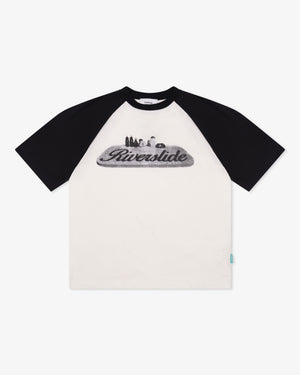 Riverslide Baseball T-Shirt in diner print