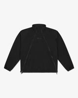 Riverslide Dual-Zip Track Top in black