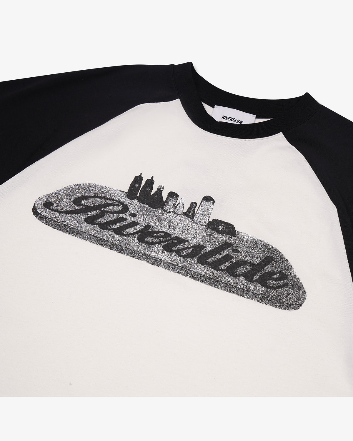 Riverslide Baseball T-Shirt in diner print – alternate view 2