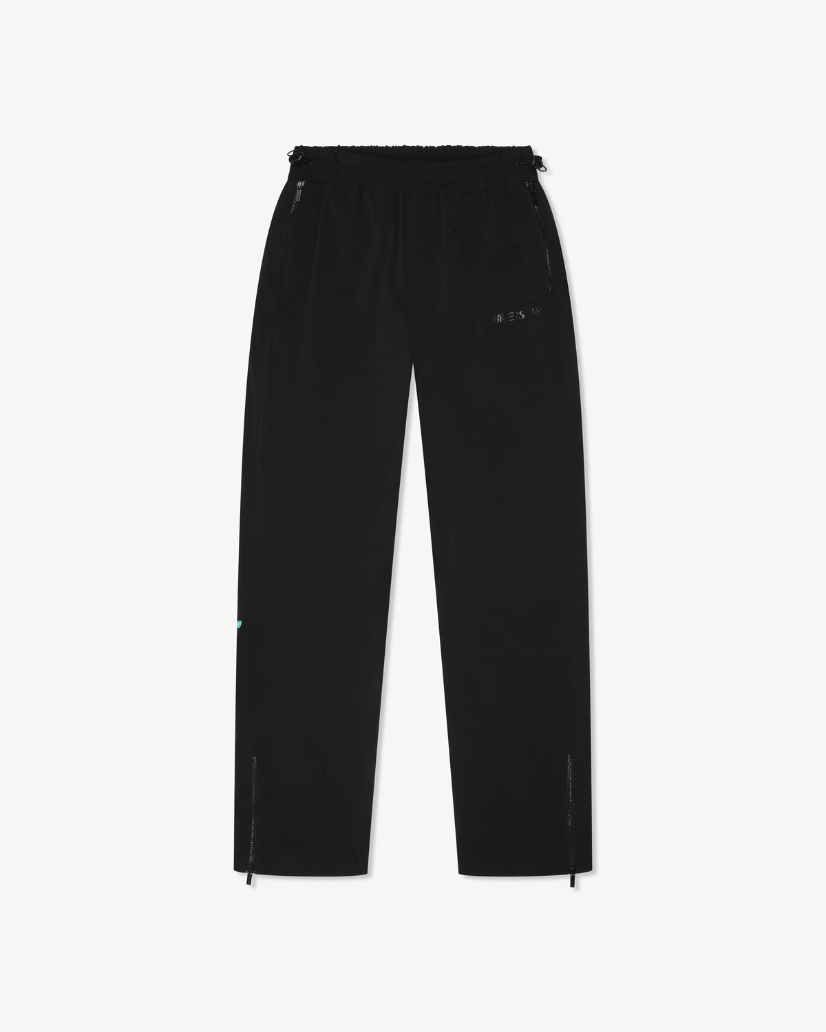 Riverslide Zippered Track Pant in black