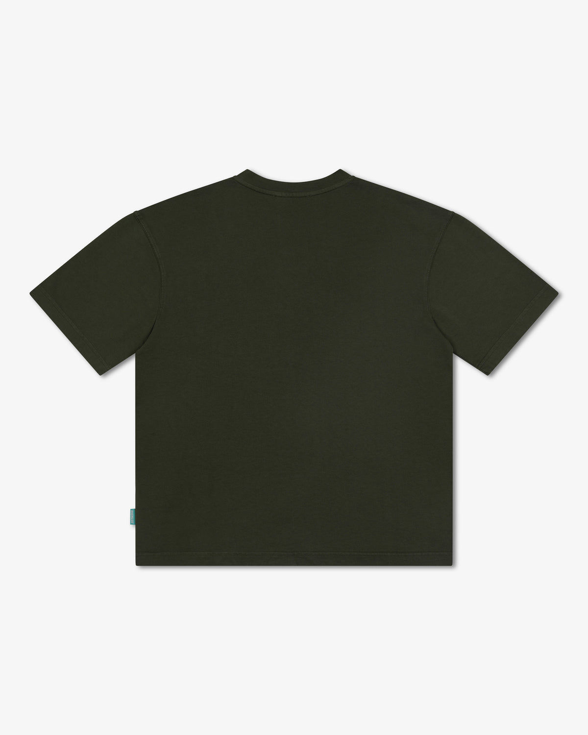 Riverslide Block T-Shirt in military green – alternate view 4