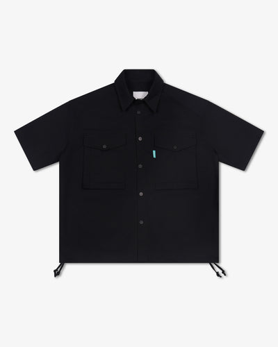 Riverslide Black Ripstop Short Sleeve Shirt