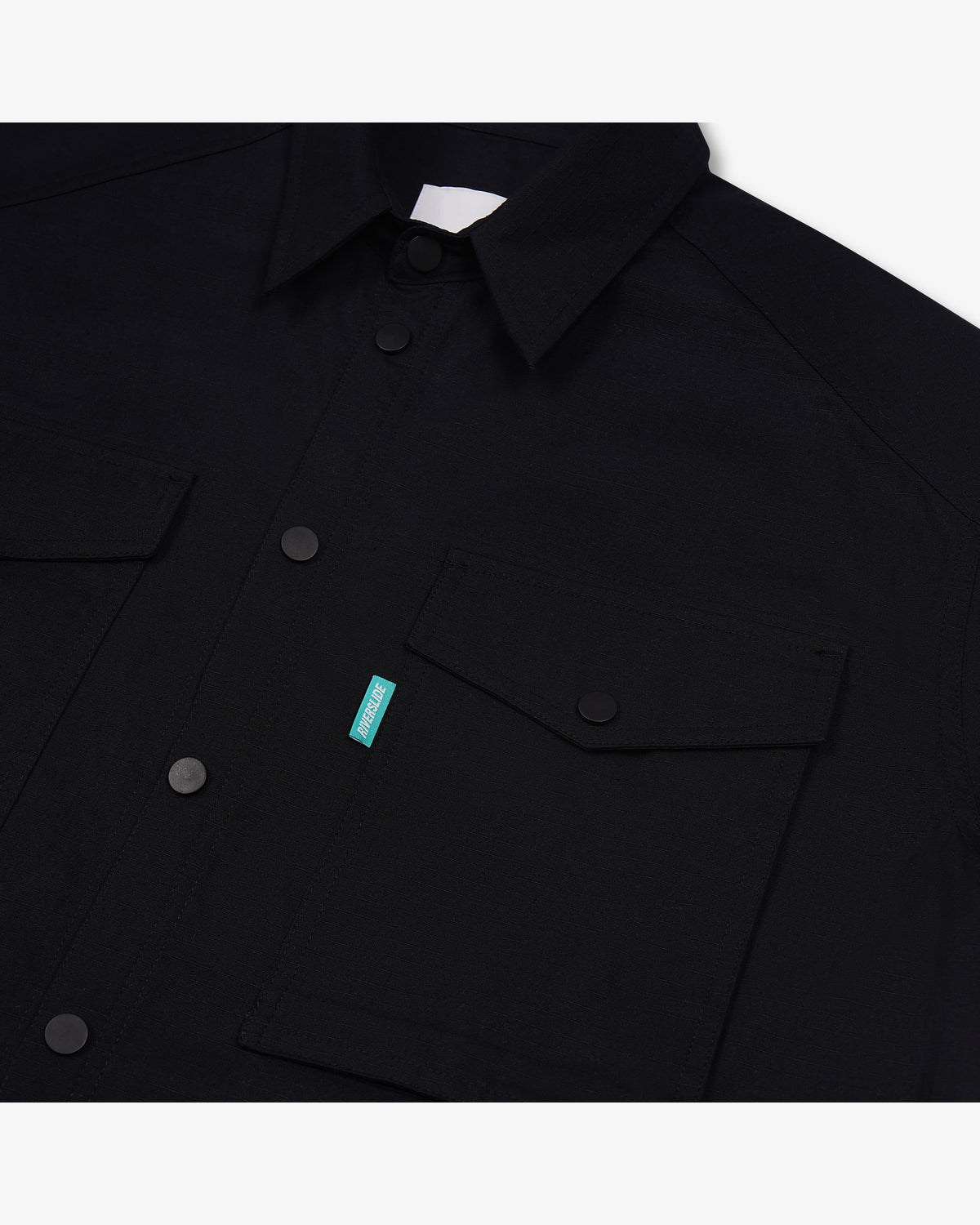 Riverslide Black Ripstop Short Sleeve Shirt – alternate view 2