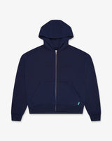 Riverslide Zip-Up Hoodie in navy