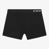 Co Ordinate Black Boxers - 2 Pack