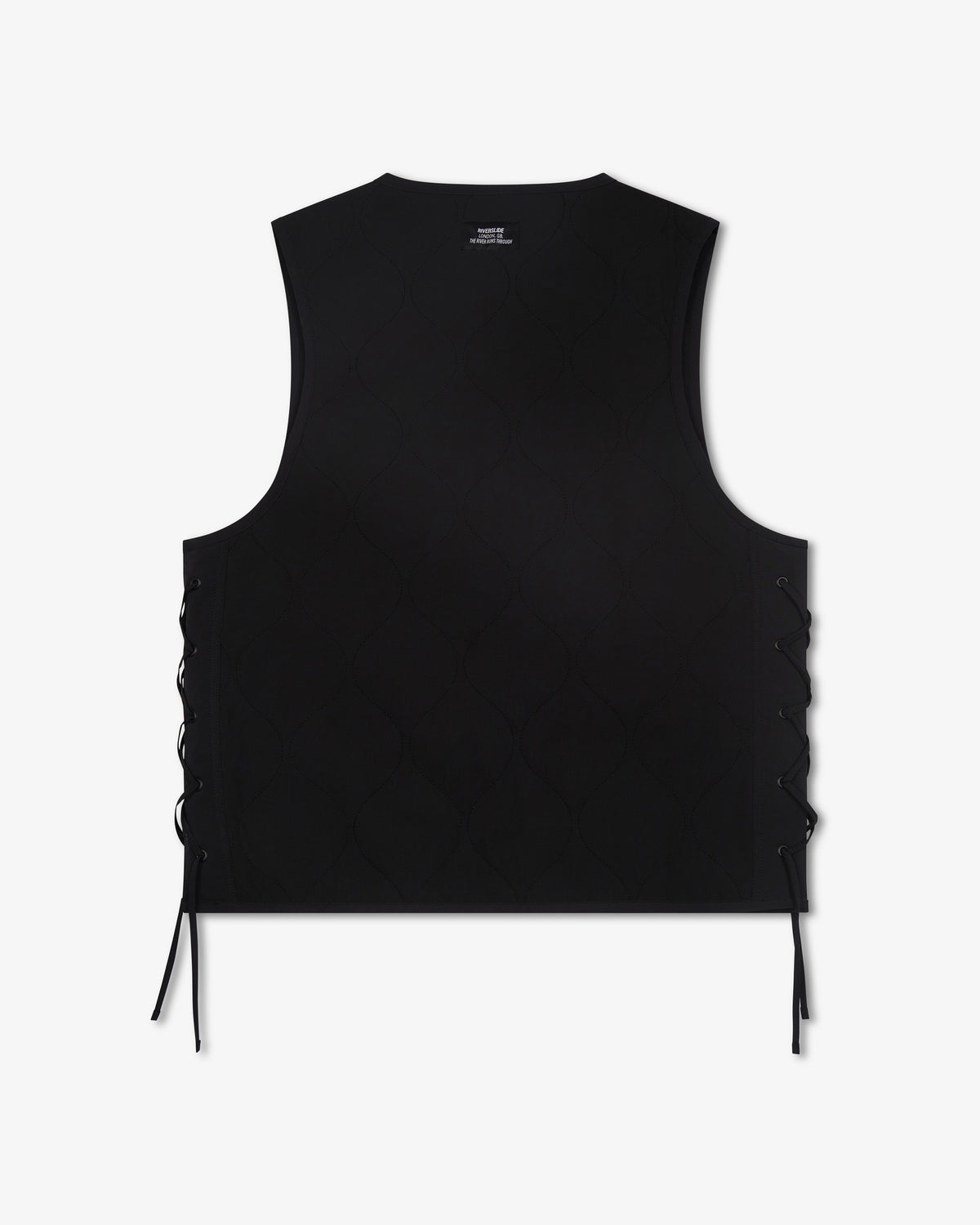 Riverslide Technical Quilted Gilet in black – alternate view 5