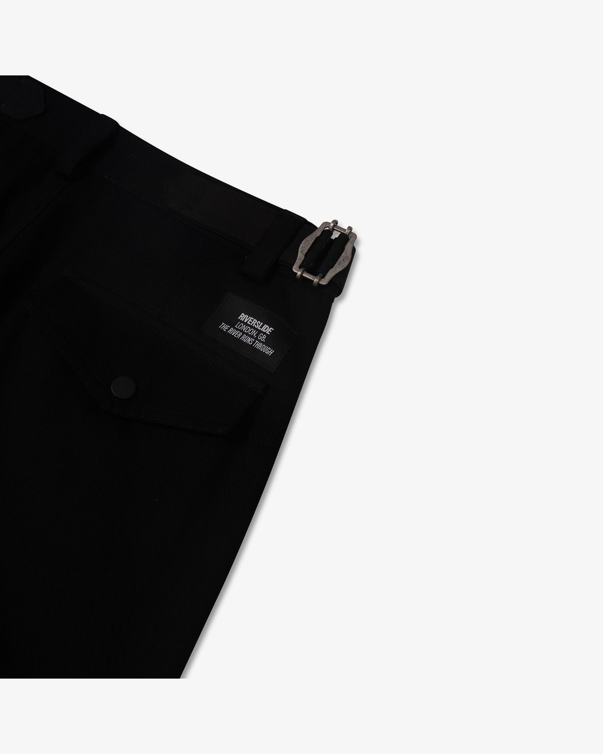 Riverslide Technical Cargo Pant in black – alternate view 4