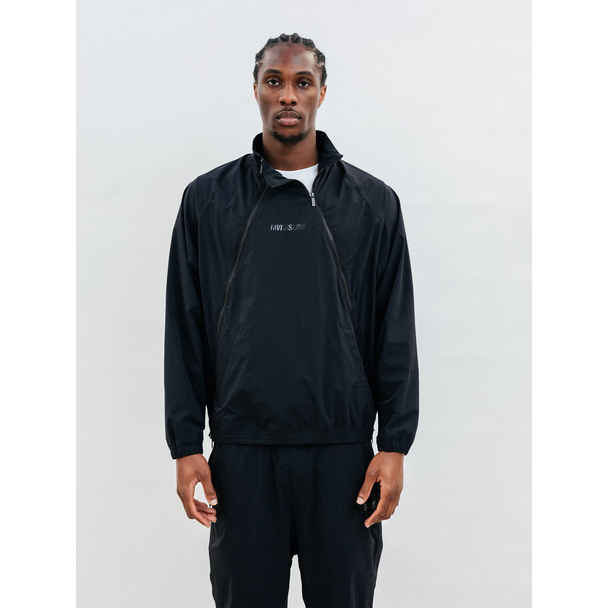 Dual-Zip Track Top