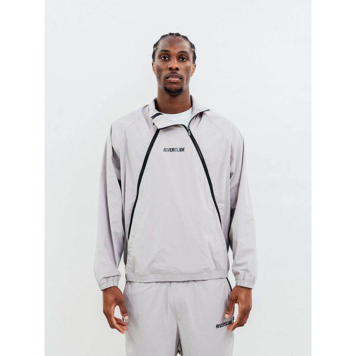 Dual-Zip Track Top